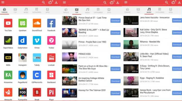 vidmate youtube downloader for pc